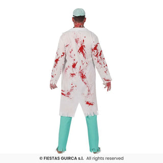 Zombieläkare maskeraddräkt – vuxen, storlek 54-56 (XL)