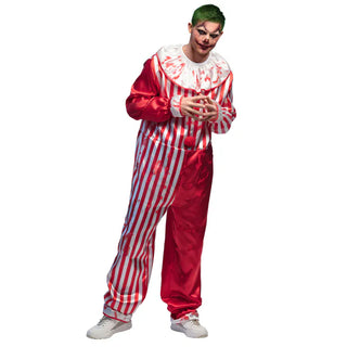 Mördarclown maskeraddräkt – vuxen, storlek 58/60