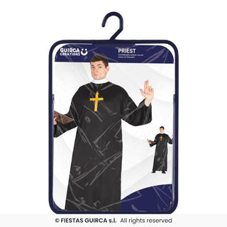 Präst maskeraddräkt – vuxen, storlek 54-56 (XL)