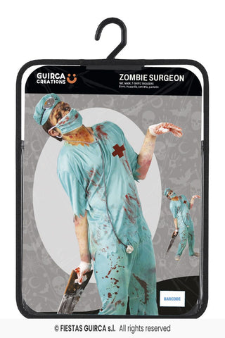 Zombiekirurg maskeraddräkt – vuxen, storlek 48-50 (M)