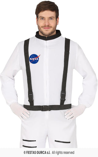 Astronaut maskeraddräkt – vuxen, storlek 52-54 (L)