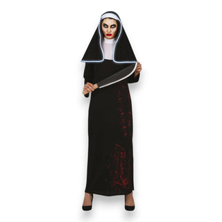 Masquerade costume Murder Nun Size L