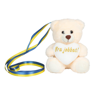 Vit Studentnalle Bra Jobbat 15cm