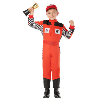 Racingmästare maskeraddräkt – barn, 7–9 år
