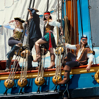 Piraten Thunder maskeraddräkt – vuxen, storlek 54/56