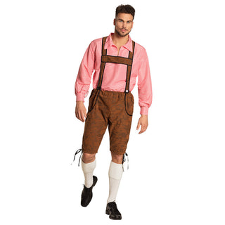 traditionella lederhosen med hängslen 50/52