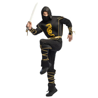 Ninjan Hanzo maskeraddräkt – vuxen, storlek 54/56