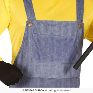 Gruvarbetare maskeraddräkt – vuxen, storlek 54-56 (XL)