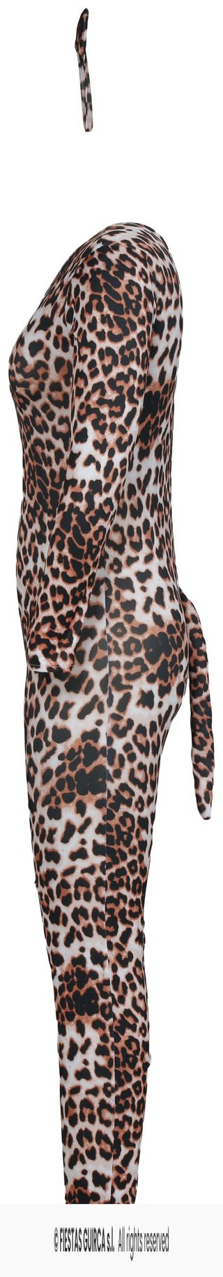 Leopard maskeraddräkt – vuxen, storlek 38-40 (M)