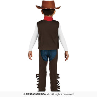 Cowboy maskeraddräkt – barn, 3-4 år (109 cm)