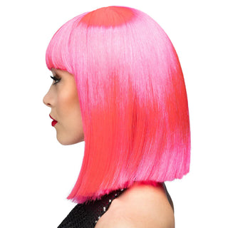 Peruk Dance Neonrosa UV