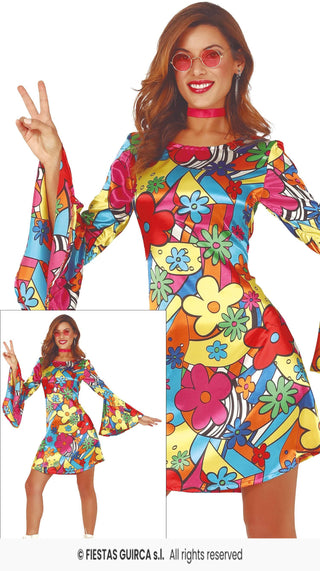 Hippie Klänning Strl S 36-28