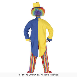 Clown maskeraddräkt – vuxen, storlek 52-54 (L)