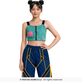 Popstjärnan Lotus, enklare variant maskeraddräkt – tonåring, 14-16 år (171 cm)