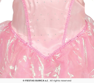 Rosa prinsessa maskeraddräkt – barn, 3-4 år (109 cm)