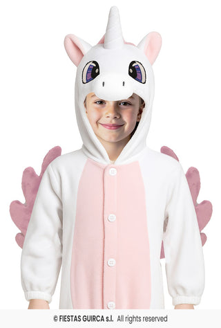 Enhörnings-kigurumi maskeraddräkt – barn, 3-4 år (109 cm)