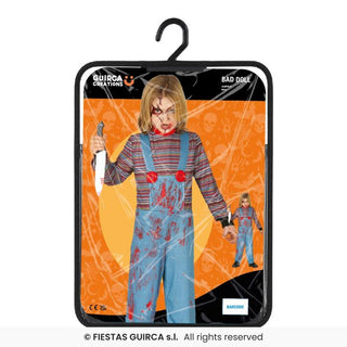 Besatt docka maskeraddräkt – barn, 10-12 år (151 cm)