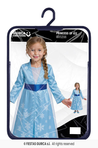 Isprinsessa maskeraddräkt – barn, 5-6 år (123 cm)
