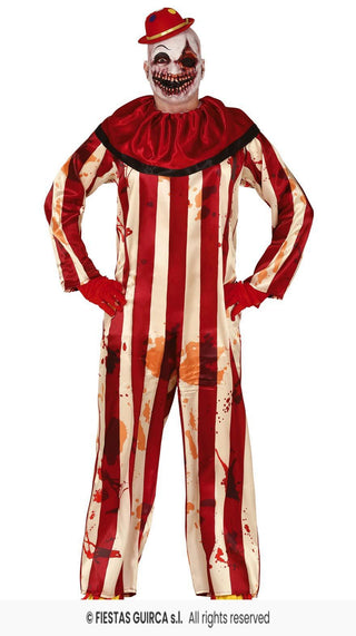 Maskeraddräkt Blodig Clown