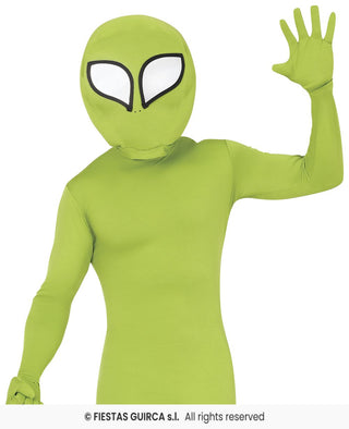 Alien maskeraddräkt – vuxen, storlek 48-50 (M)