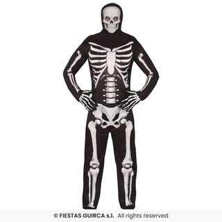 Skelett maskeraddräkt – vuxen, storlek 48-50 (M) (88955)