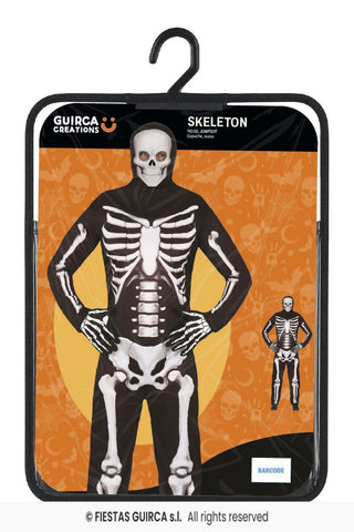 Skelett maskeraddräkt – vuxen, storlek 48-50 (M) (88955)