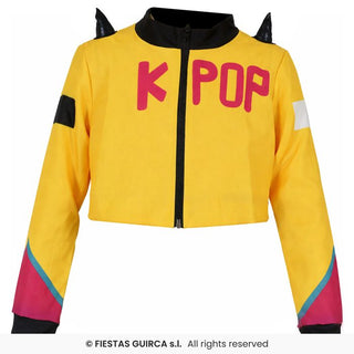 K-popstjärnan Nova maskeraddräkt – vuxen, storlek 36-38 (S)