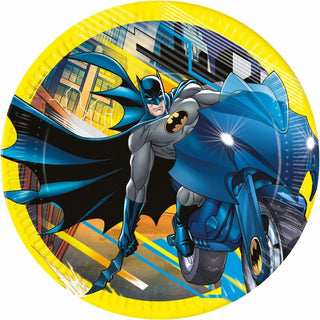 Batman Paper plates 8-pack 23cm