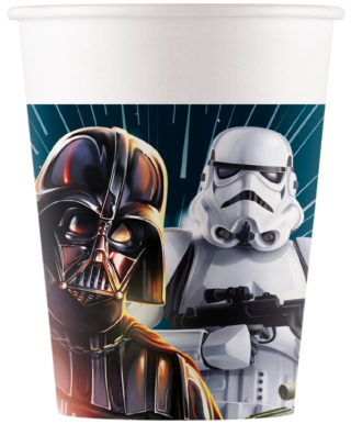 star wars paper cups 8-pack