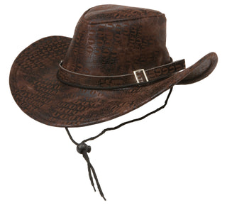 Cowboy hat Brown with Sheriff