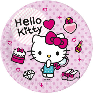 hello kitty paper plate 23cm