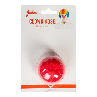 Red Clown nose Foam rubber, 5cm