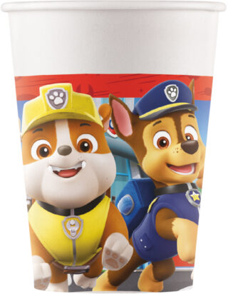 Paw Patrol Pappersmuggar 200ml 8-pack