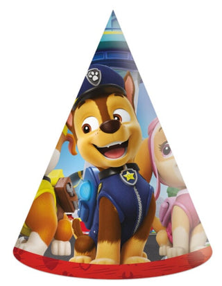 paw patrol partyhatt 6-pack