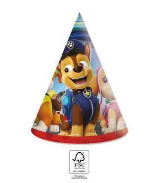 paw patrol partyhatt 6-pack