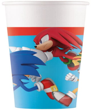 Sonic Pappersmugg 8-pack