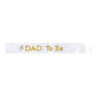 Ordensband Dad to Be Svart
