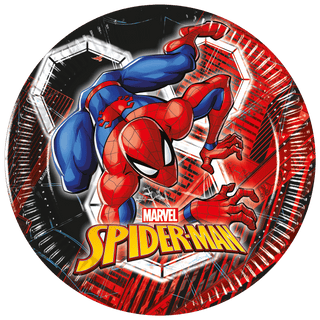 Spiderman Papperstallrikar 8-pack 20cm