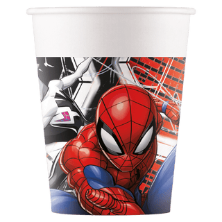 Pappersmuggar Spiderman 200ml 8-pack