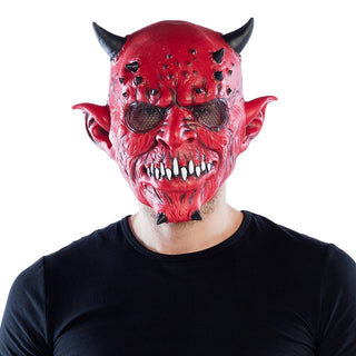 djävulens mask i latex