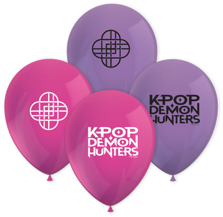 K-pop Demon Hunters Latexballonger 8-pack