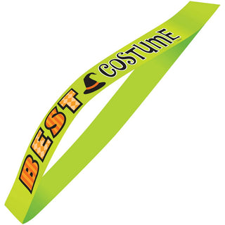 Best costume halloween sash