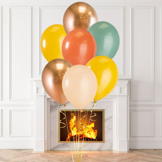 Helium balloon bouquet 7 pcs