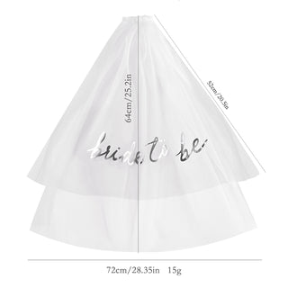 Bride To Be Slöja Silver