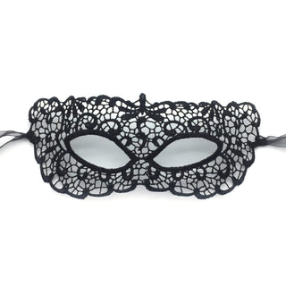 Svart Ögonmask Spets Lyx