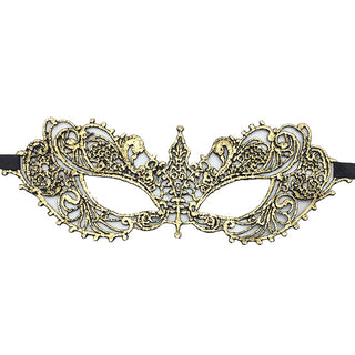 Ögonmask Spets Guld