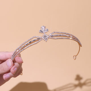 Tiara med Kristaller