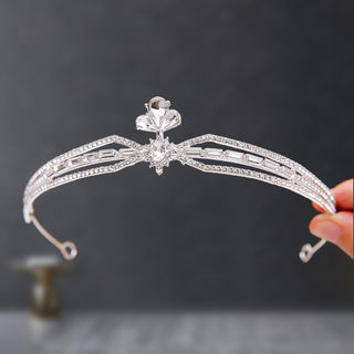 Tiara med Kristaller