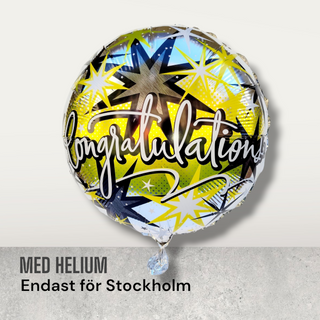 Foil balloon congratulations