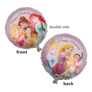 Foil balloon birthday princesses